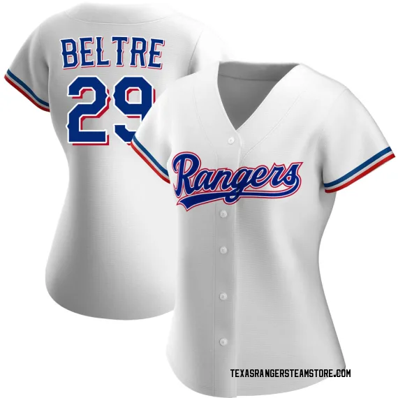Texas Rangers Adrian Beltre White Authentic Women's Home Player Jersey  S,M,L,XL,XXL,XXXL,XXXXL