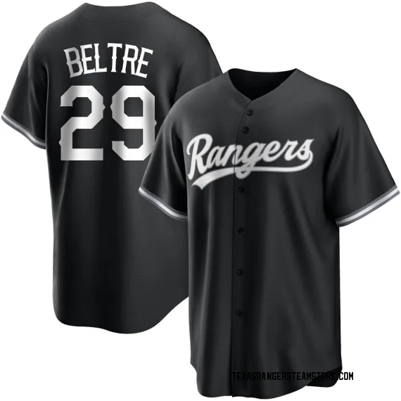 Texas Rangers Adrian Beltre White Replica Youth Black/ Player