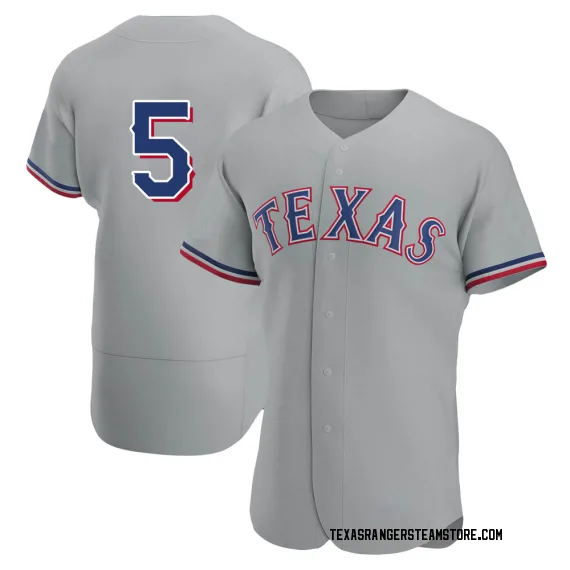Texas Rangers Corey Seager Gray Authentic Men's Road Player Jersey  S,M,L,XL,XXL,XXXL,XXXXL