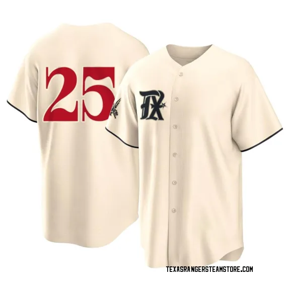 Texas Rangers Jose Leclerc Cream Replica Men's 2023 City Connect Player  Jersey S,M,L,XL,XXL,XXXL,XXXXL