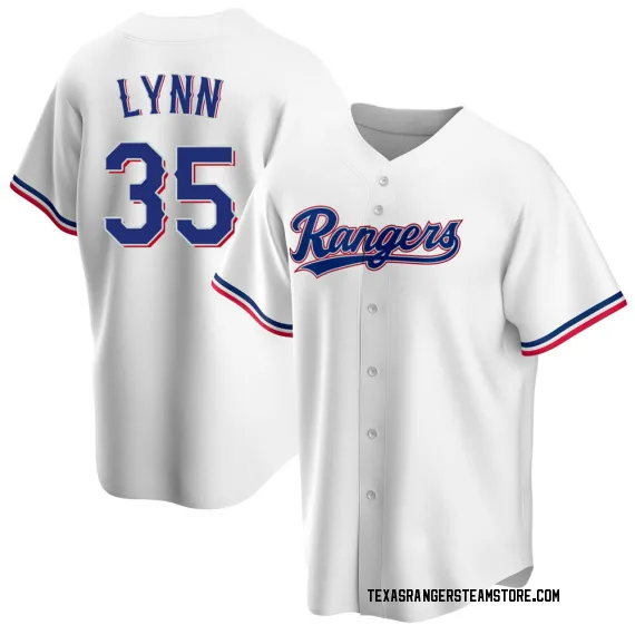 Texas Rangers Lance Lynn White Replica Youth Home Player Jersey S M L Xl Xxl Xxxl Xxxxl