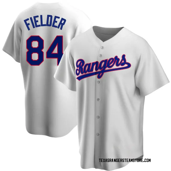 Texas Rangers Prince Fielder White Replica Men's Home Cooperstown  Collection Player Jersey S,M,L,XL,XXL,XXXL,XXXXL