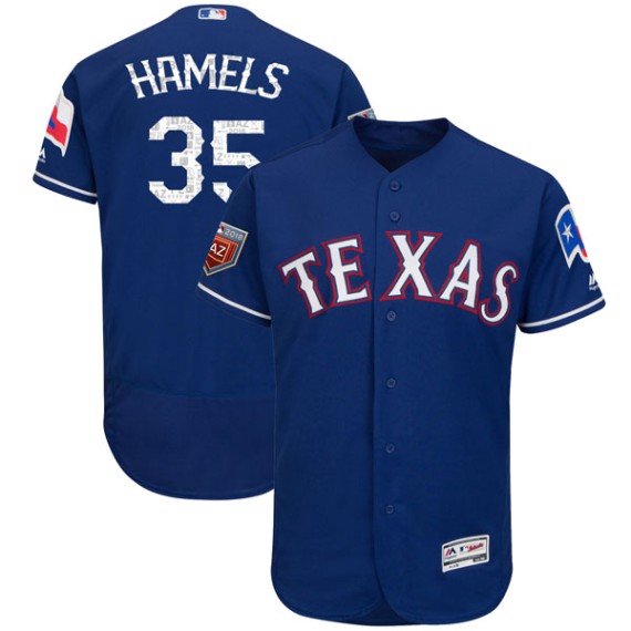 cole hamels texas rangers jersey