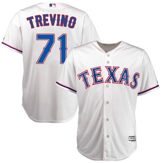 Texas Rangers Travis Jankowski White Authentic Men's Home Player Jersey  S,M,L,XL,XXL,XXXL,XXXXL