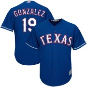 Texas Rangers Juan Gonzalez Gray Authentic Men's Road Player Jersey  S,M,L,XL,XXL,XXXL,XXXXL